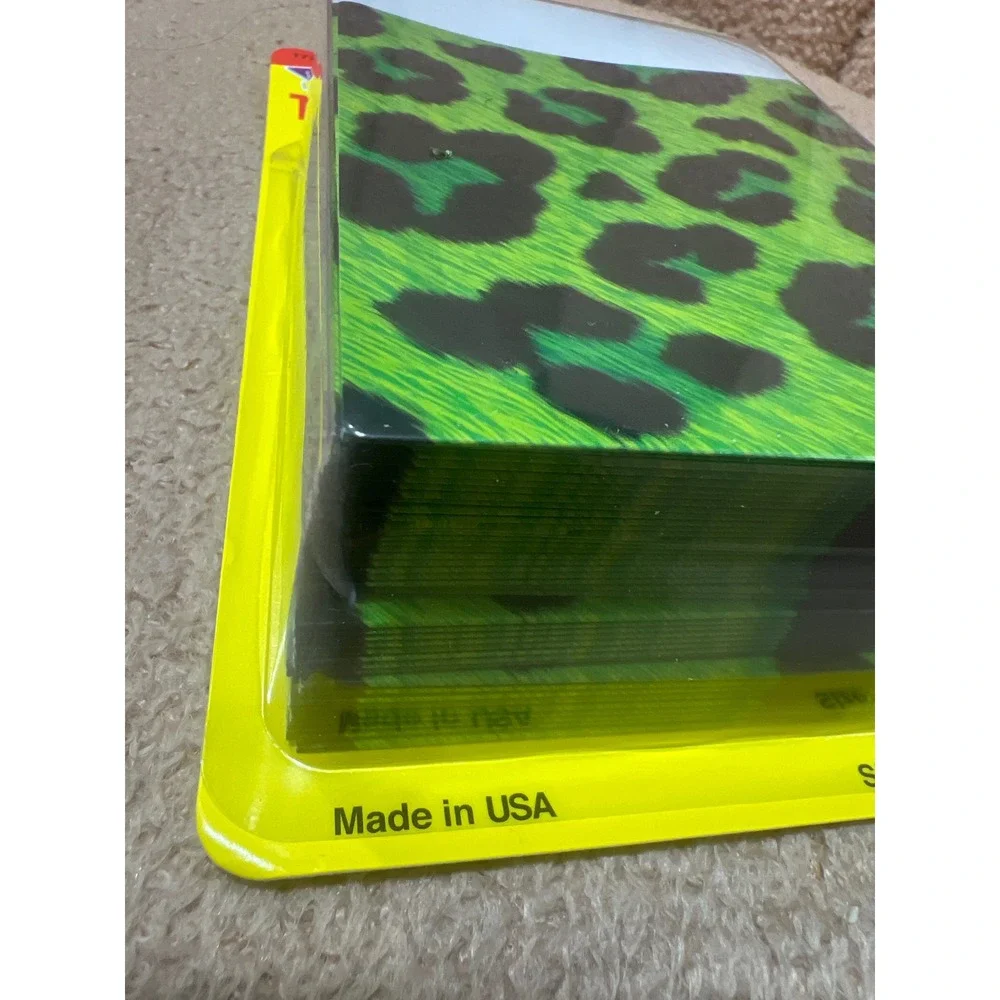 Trend Enterprises Green Leopard Terrific Pockets 40 Count T77034 Library Pockets